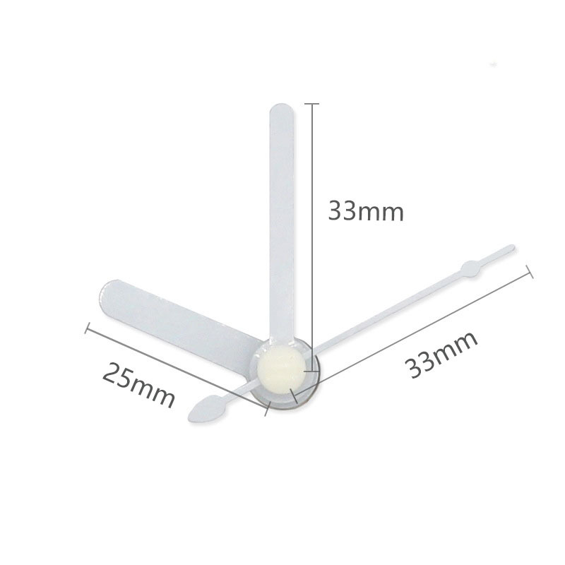 Pointer Lv Pin foreign trade cross-border children's DIY hour and second needle wall clock pointer movement clock foreign trade clock needle accessories