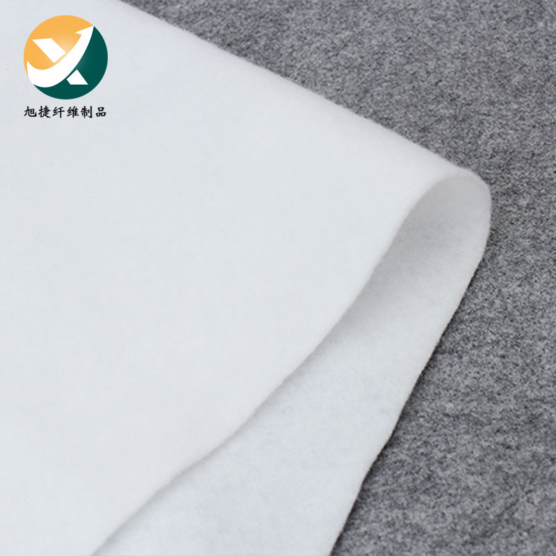 Factory direct supply White needle-punched non-woven cotton multi-functional multi-specification non-woven composite color needle-punched non-woven fabric