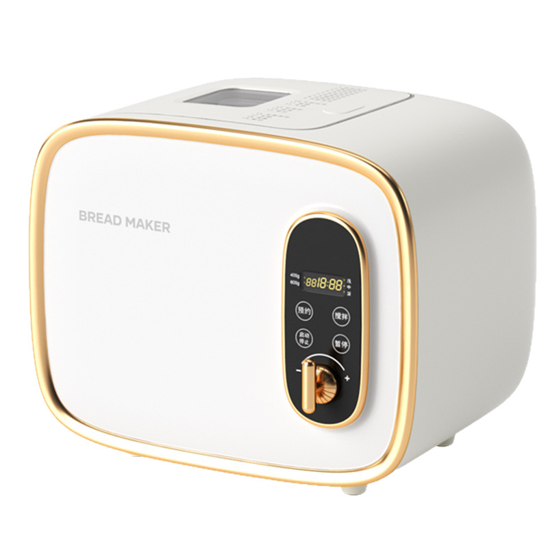 Cross-border mini bread maker household automatic intelligent fruit spreading and noodle fermentation multi-functional small breakfast toast