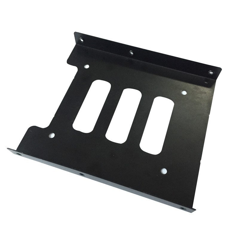 Cross-Border Hard Drive Bracket Optical Drive Bay Bracket 2.5 to 3.5 Desktop Computer Bracket Ssd Solid State Shelf with Screws