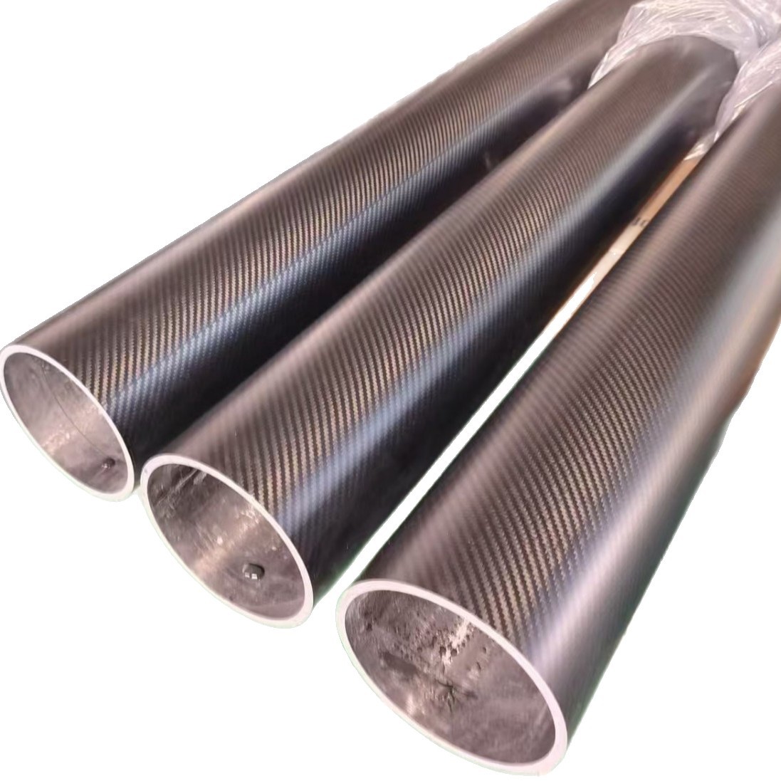 3K Carbon Fiber Tube High Strength Lightweight T300 On-Demand Production Diameter 3-300mm Drone Machine Roller Shaft