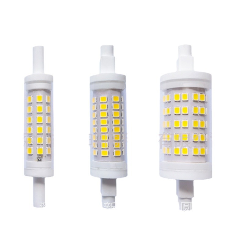 R7Sled Lamp High Brightness Horizontal Plug Lamp 78mm Flicker-Free R7S Double End Lamp 20W Ceramic Dimming Led Corn Lamp