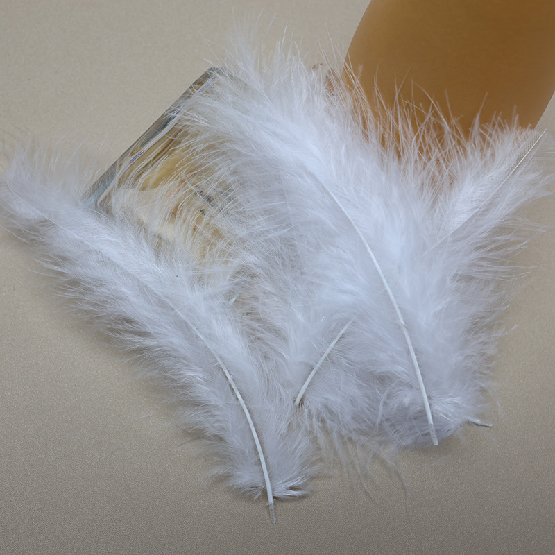 53 color source factory turkey feather pointed tail feather diy jewelry accessories handmade feather color gift box decoration