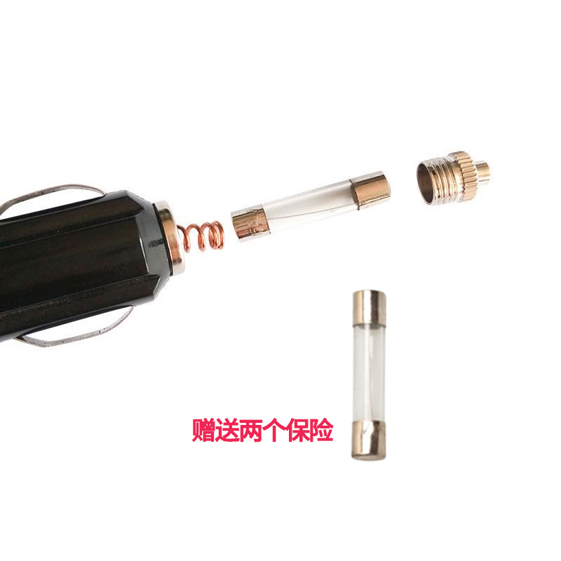 Car compressor refrigerator cable 12V24V universal American German cigarette lighter plug power cord extension cord accessories