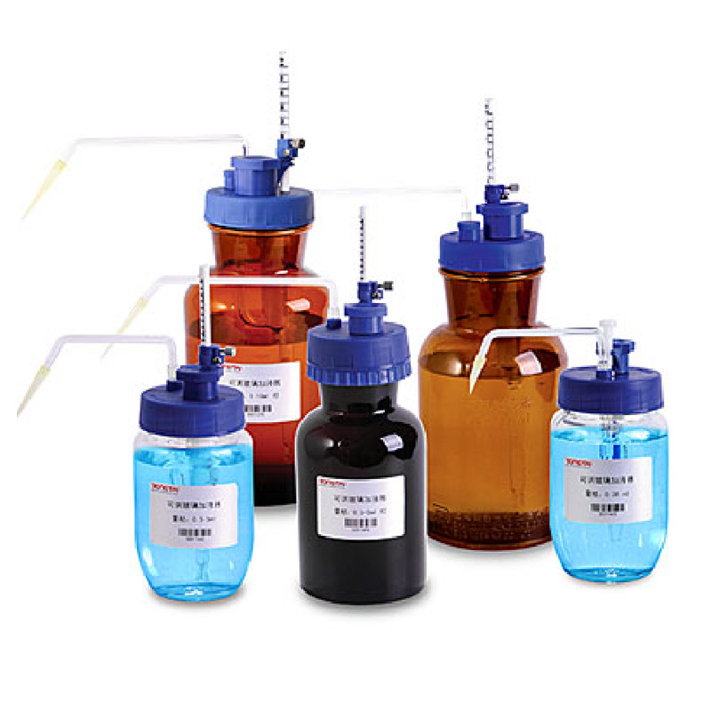 Rongtai Rongtai Glass Liquid Dispenser Can Be Sterilized and Liquidated at High Temperature and High Pressure White Brown Liquid Dispenser