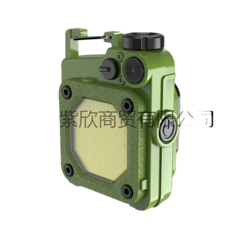 Multifunctional Portable USB Mini Keychain Light Highlight Cob Work Light Camp Light Emergency Outdoor Camping Light