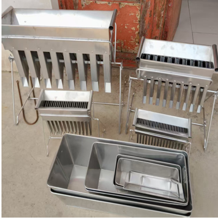 Sealed Stainless Steel Splitter/Reducer/Portioner Grids Slot Particle Size 1/3/6/13mm Coal Sample Splitter