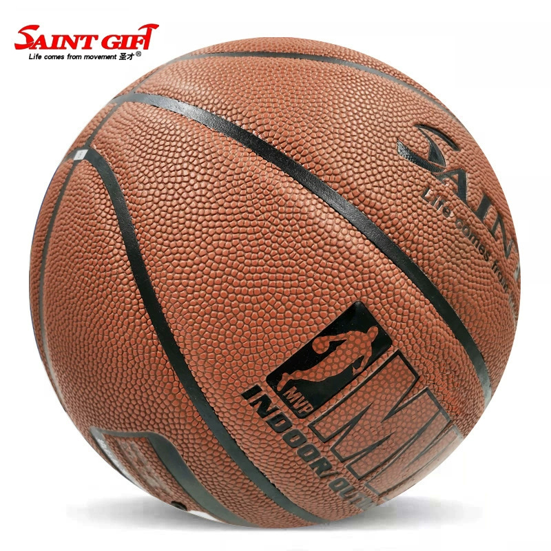 Factory wholesale Shengcai TPU student basketball No.7 adult imitation moisture absorption basketball practice fancy basketball