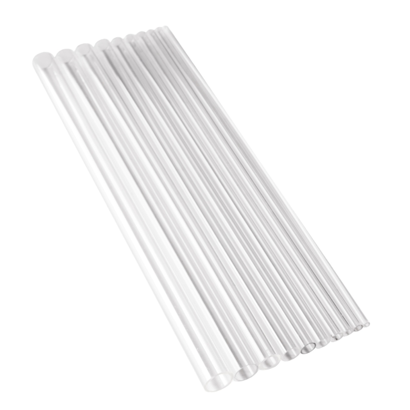 Factory wholesale plexiglass rod towel rack plastic round rod decoration decorative rod plastic transparent acrylic hard rod