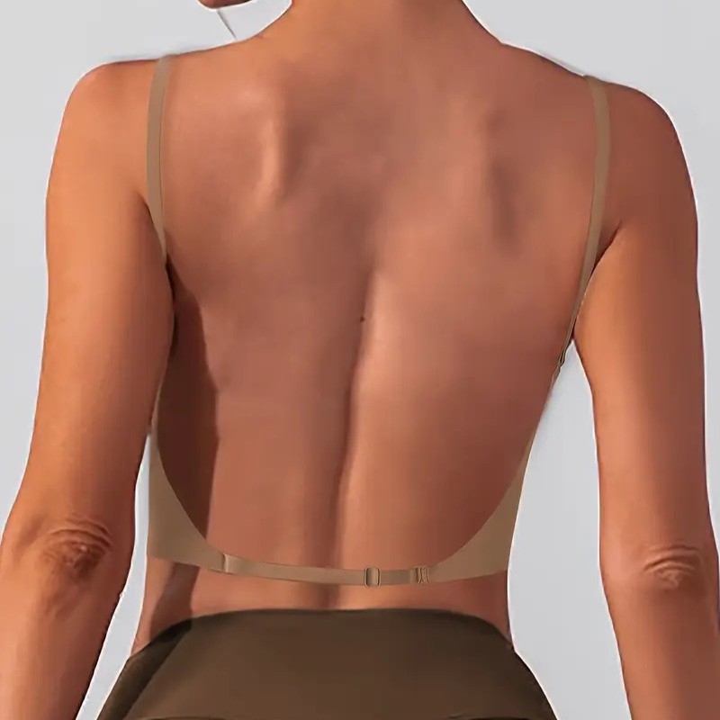 [8 colors] Temu Explosions Summer Big U Backless Various Wearing Methods Gather Bra European and American Amazon Shein