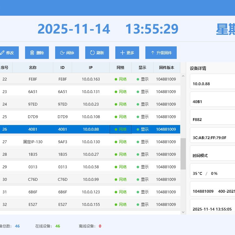 Ntp Time Service System School Laboratory Hospital Clock Synchronization System
