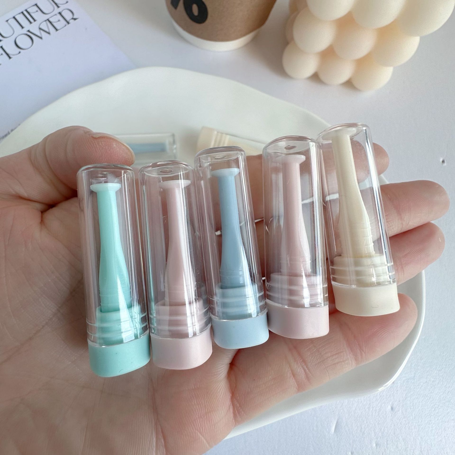 RGP Orthokeratology Lens Hard Contact Lens Stick OK Lens Suction Stick Wearing Stick Macaron Color Contact Lens Extractor
