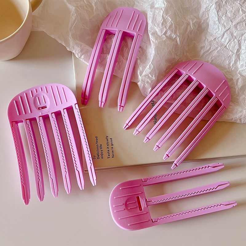 Korean-Style Hair Styling Comb Cushion Root Hair Clip High Crown Fluffy Magic Tool for Women's Forehead Bangs Fluffy Clip Lazy Bun Hairstyle