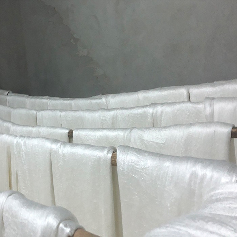 Tongxiang Shuanggong 100% Mulberry Silk Raw Material Semi-Finished Silk Quilt Core Wholesale