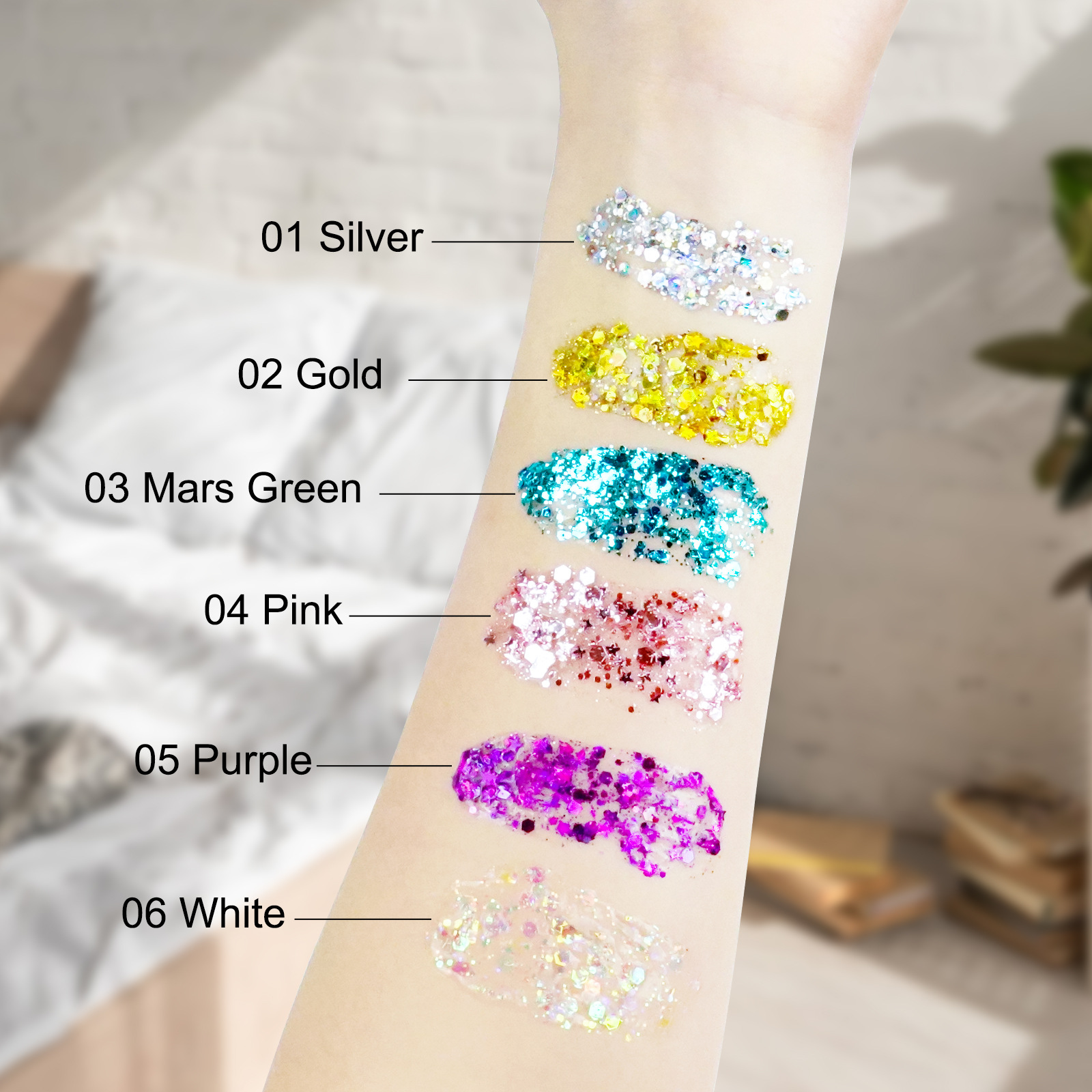 Cross-Border Elaimei Glitter Gel 30g