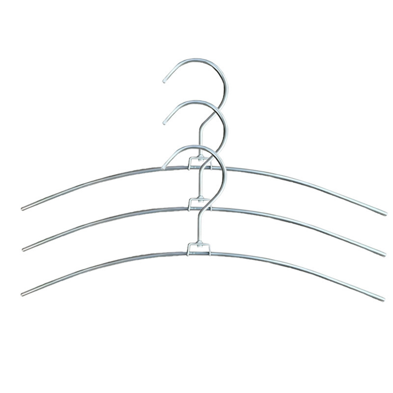 Storage Bag Dustproof Bag Hook Cloth Bag Horizontal Rod Straight Rod Hook Accessory Hook Metal Stainless Steel Pants Clip Rod Curved