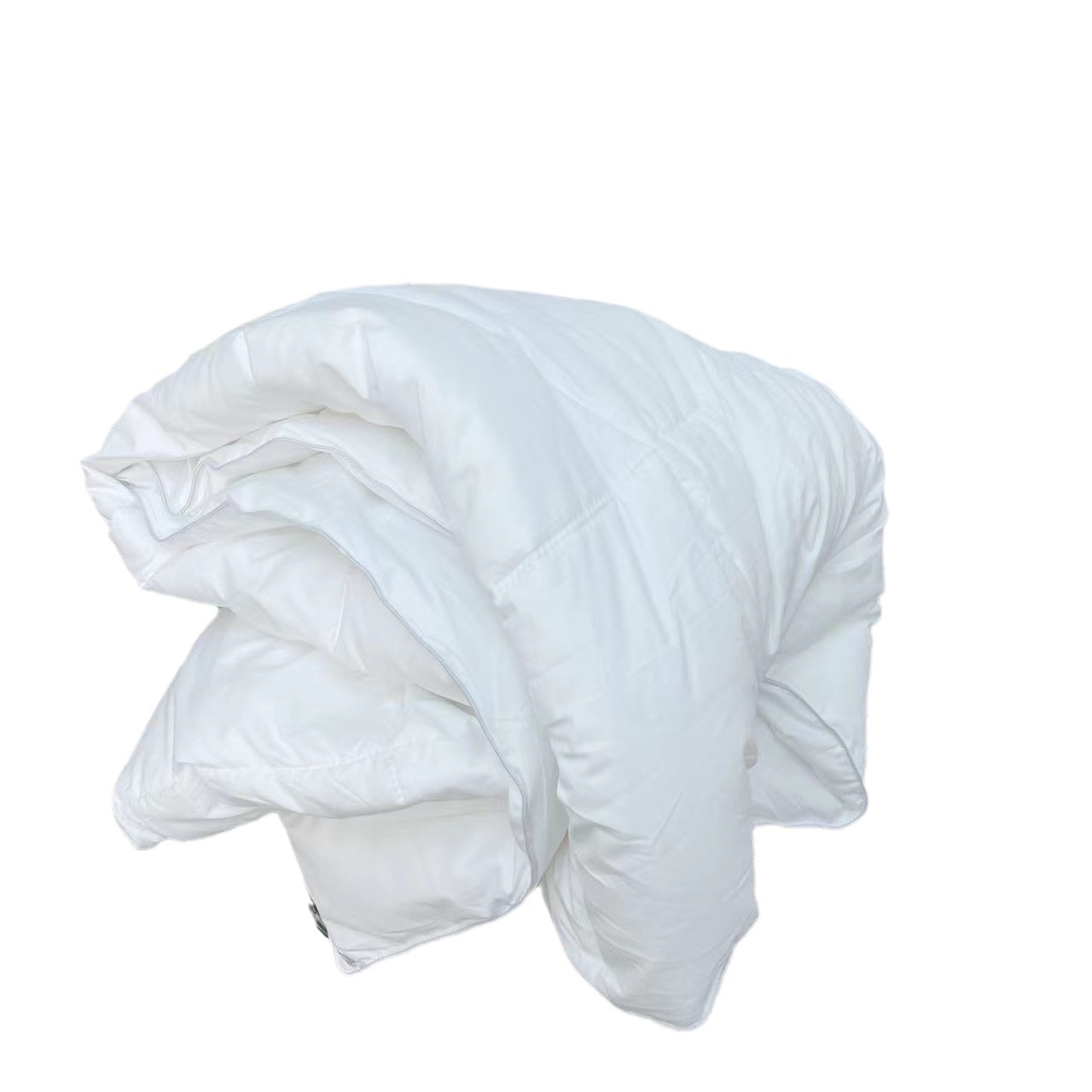 1111 Yijia Feather Velvet Quilt Fiare Feather Velvet Quilt Single and Double Heat Storage Warm down Quilt Solid Color Quilt Factory