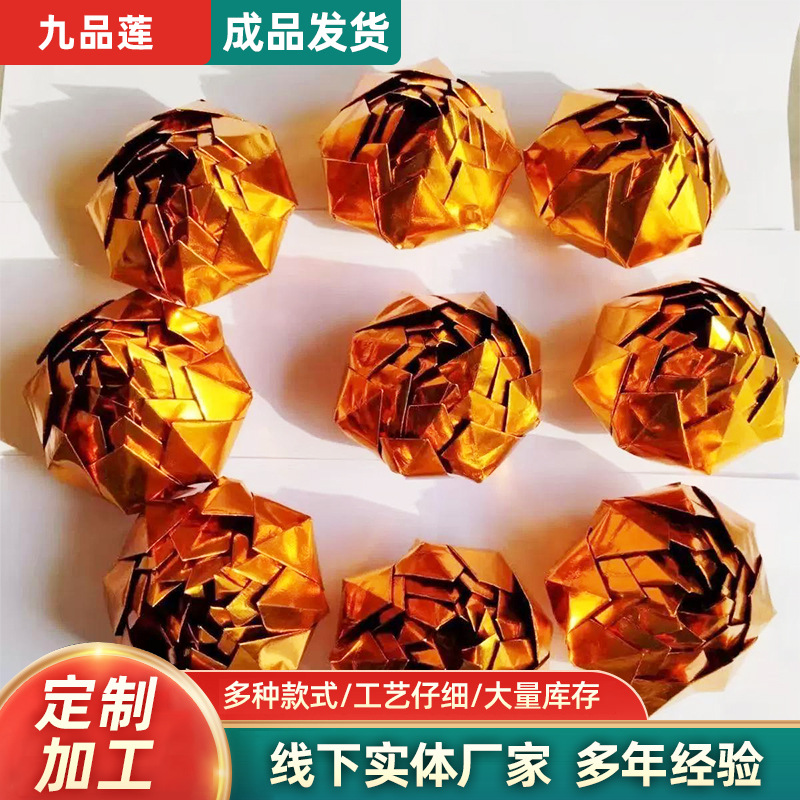 9 Handmade Nine-Turn Nasturtiums Are Shipped as Finished Products to Bless Parents and Elders and Are Specially Used for Buddha