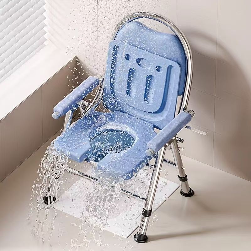 Мобильный туалет для пожилых, складной туалетный стул, портативный туалетный стул