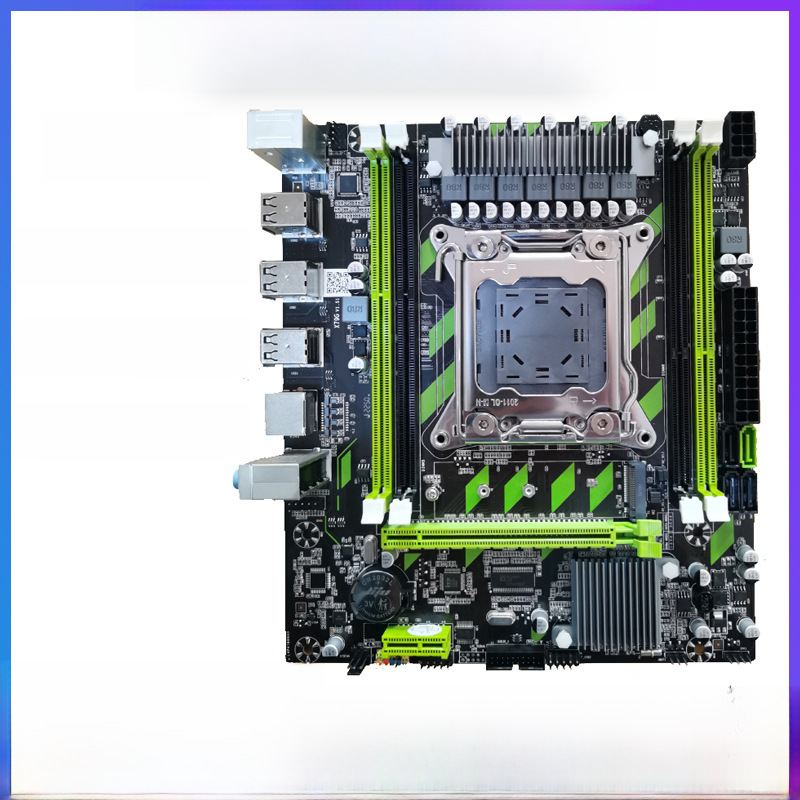Brand New X79G Motherboard Desktop Computer Motherboard Lga-2011 Pin Ddr3 Memory M.2 Interface True X79 Chip