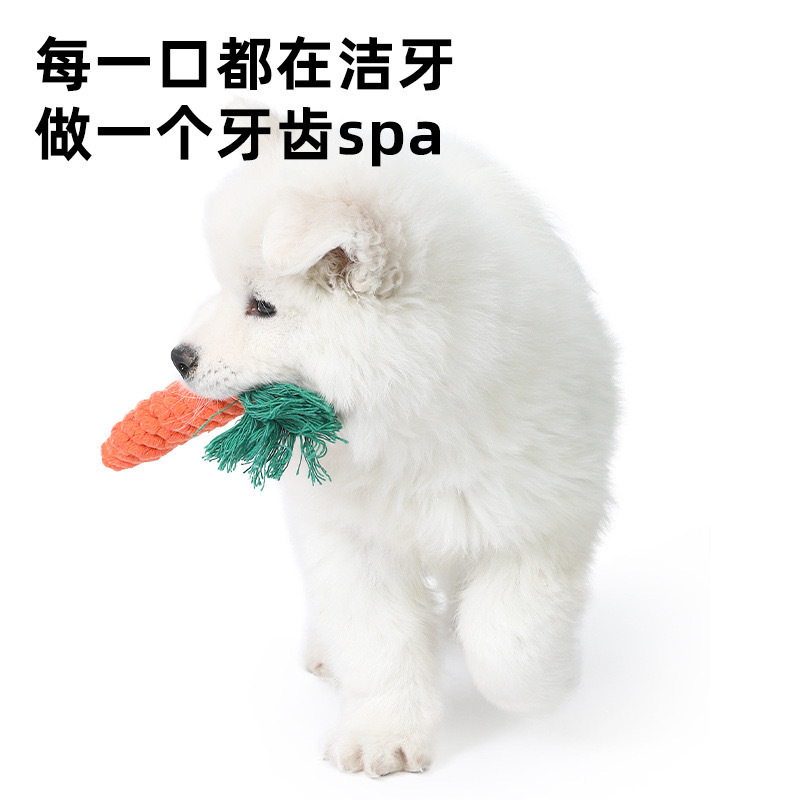 Pet Dog Toys, Wear-Resistant and Bite-Resistant Braided Knot Toys, Tooth Cleaning Dog Chewing Rope Toys, Cross-Border Pet Supplies