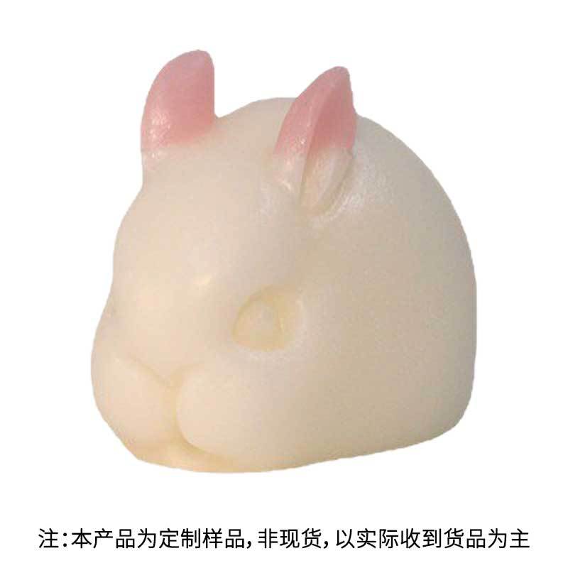 Handmade Essential Oil Soap Customized Little White Rabbit Cartoon Kidsren's Face Wash and Bath Deep Cleansing Fragrance Handmade Soap Customized