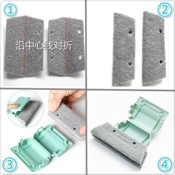 Window Window Sill Gap Cleaning Brush Sanitary Brush Cleaning Multi-functional Groove Window Frame Tool Artifact