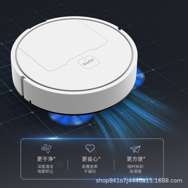 Sweeping Robot Gift, Fully Automatic Suction, Sweeping and Mopping All-In-One, Mini Version for Lazy People, Smart Three-In-One Sweeping Machine