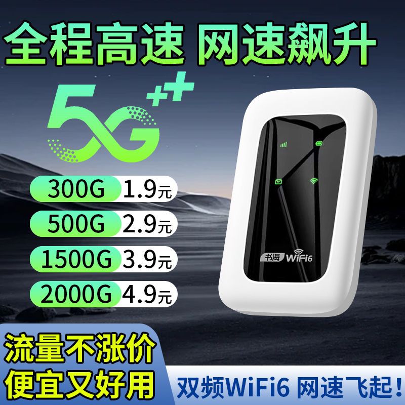 0 Prevent 0 Month Rental Portable Wifi Wireless Router Mobile Construction Site Outdoor Home Dormitory Live Online