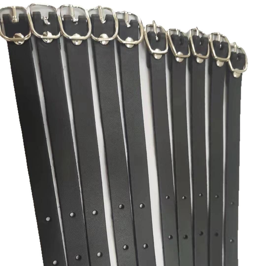 Professional Production of Luggage Tag Small Belt, Pu Leather Fine Grain Hair Bottom, Alloy Buckle Rust-Free, Luggage Tag Sling