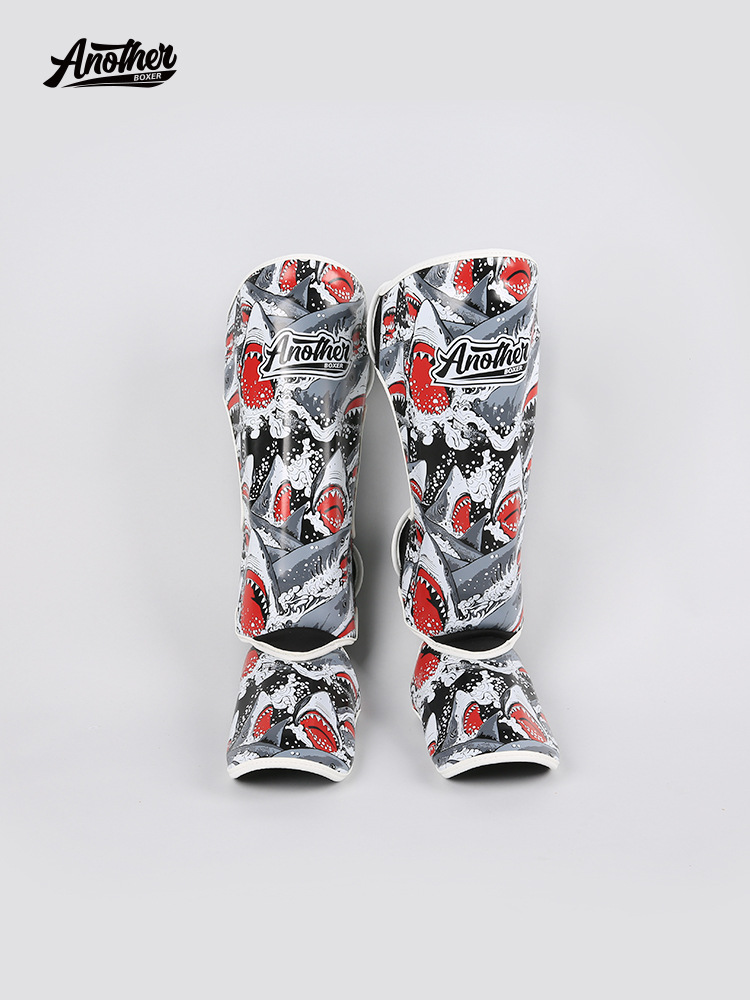 Anotherboxer Professional Sports Leg Protection Protects the Tibia, Sanda Taekwondo Mma Muay Thai Practical Training