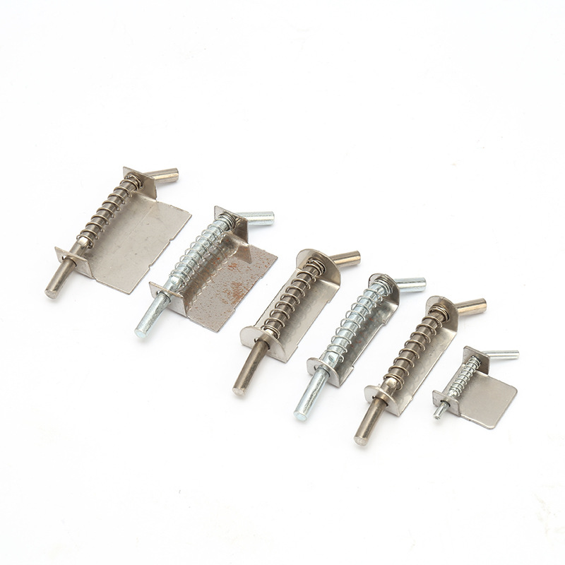 225 stainless steel spring Bolt electric cabinet box upper and lower door shaft 035 iron detachable iron cabinet left and right Bolt