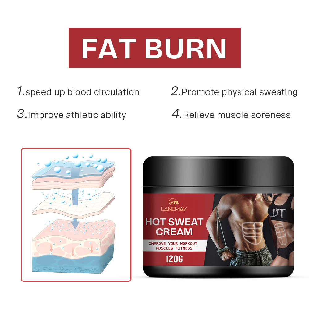 Cross-border abdominal muscle cream fever cream firming abdominal muscle men and women fitness shaping massage cream oil extraction cream abdominal muscle cream