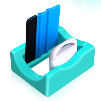 Cross-Border Popular Mug Protection Insulated Cup Holder Square Non-Slip Glass Cup Holder Small Silicone Cup Holder