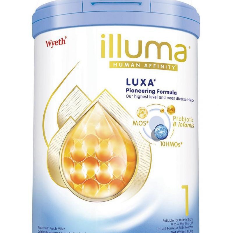 Hong Kong Version of Qifu Future Illuma 10Hmo1 Section 2 Section 3 Section 4 Infant Formula Milk Powder 800g