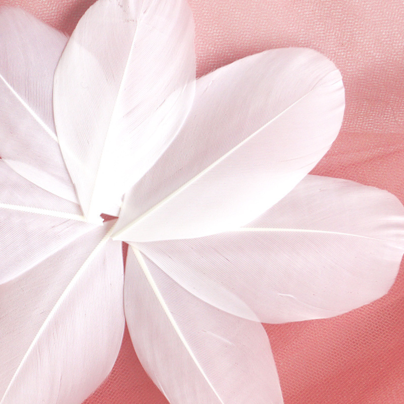 goose feather floating head color feather decoration diy jewelry earrings earrings dream catcher handmade material accessories small feathers