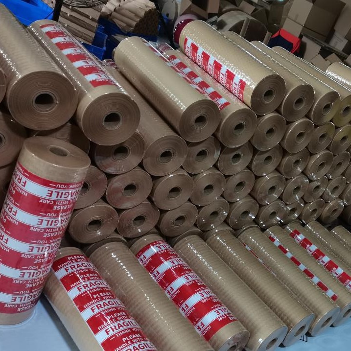 Honeycomb Paper Roll Amazon Temu Cross-Border Special Supply Honeycomb Buffer Packaging Paper Mesh Eye Bag Gift Box Ceramic Wholesale