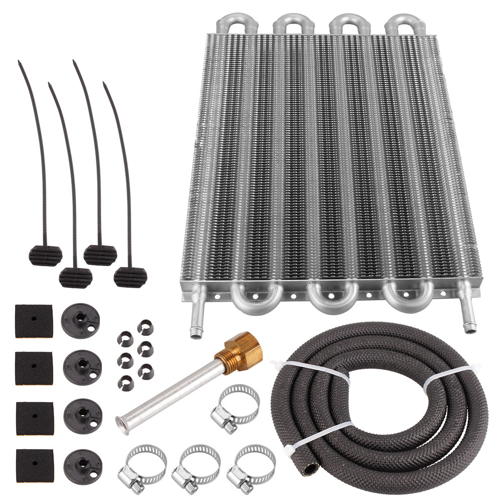 Аксессуары для модификации автомобилей, трубка кондиционера с конденсатором, выхлопная трубка типа масляного охладителя, радиатор на 4, 6, 8, 10 рядов