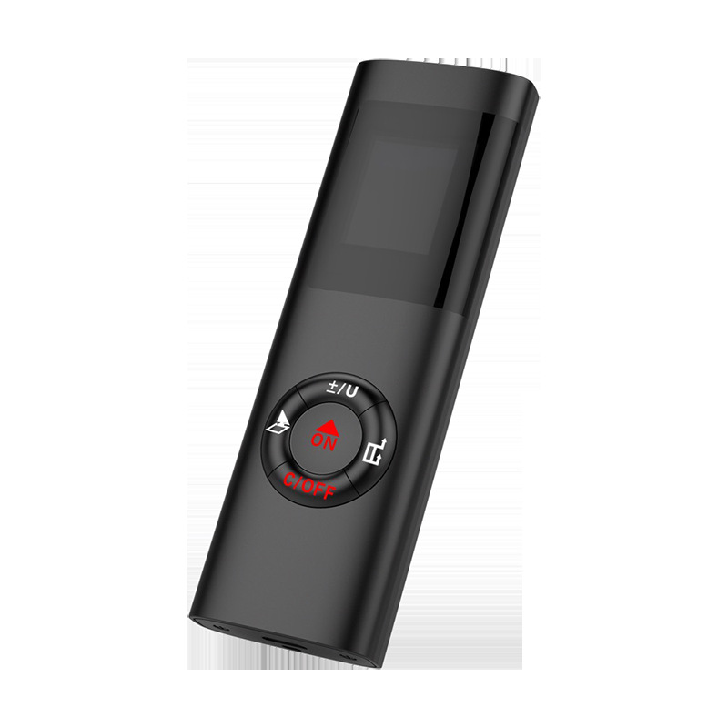 JQ40 mini infrared laser rangefinder foreign trade explosions USB charging pocket high precision laser ruler