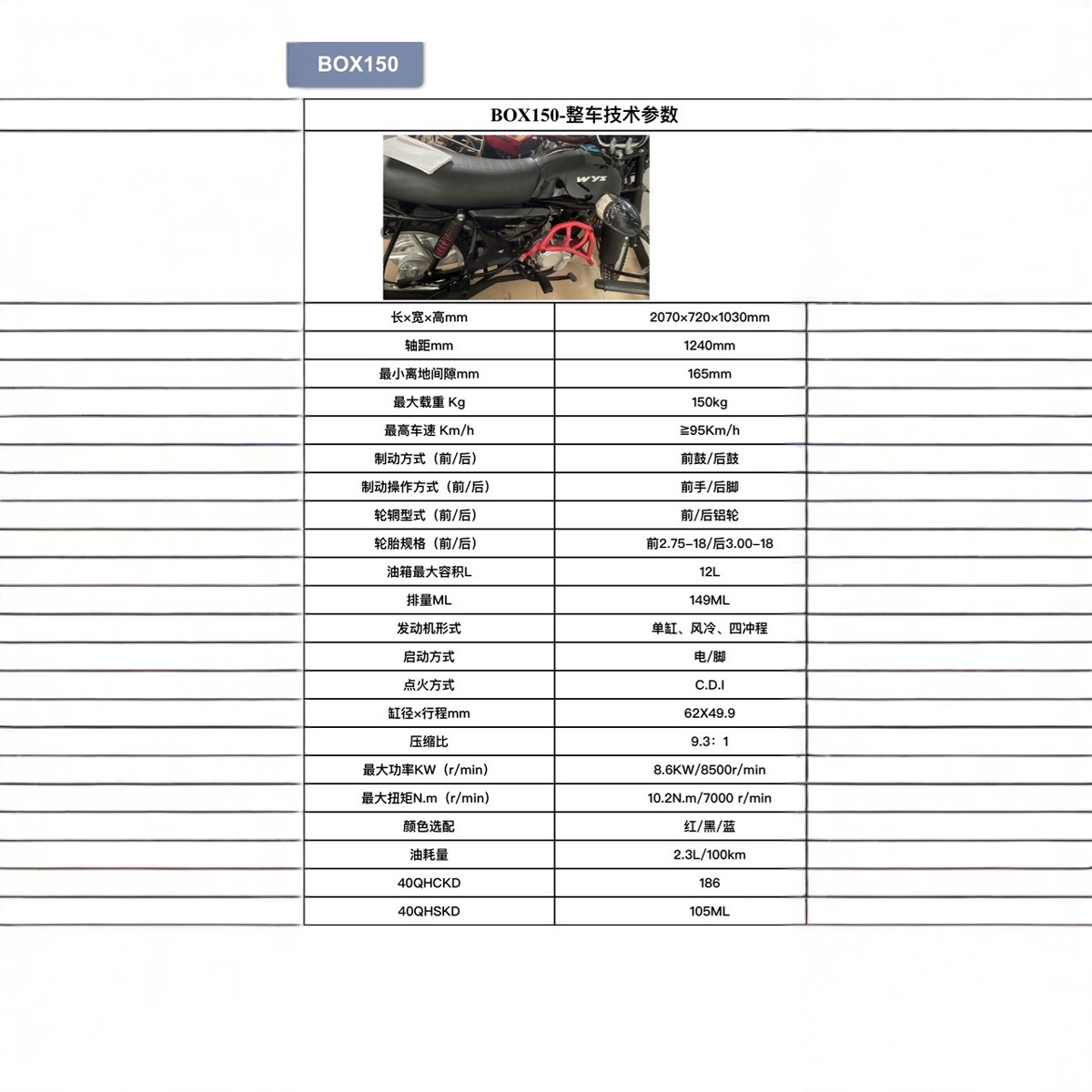 [Factory Direct Supply] Cross-Border Export Export to Egypt Bajaj Boxer Bm100 Bm125 Motorcycle