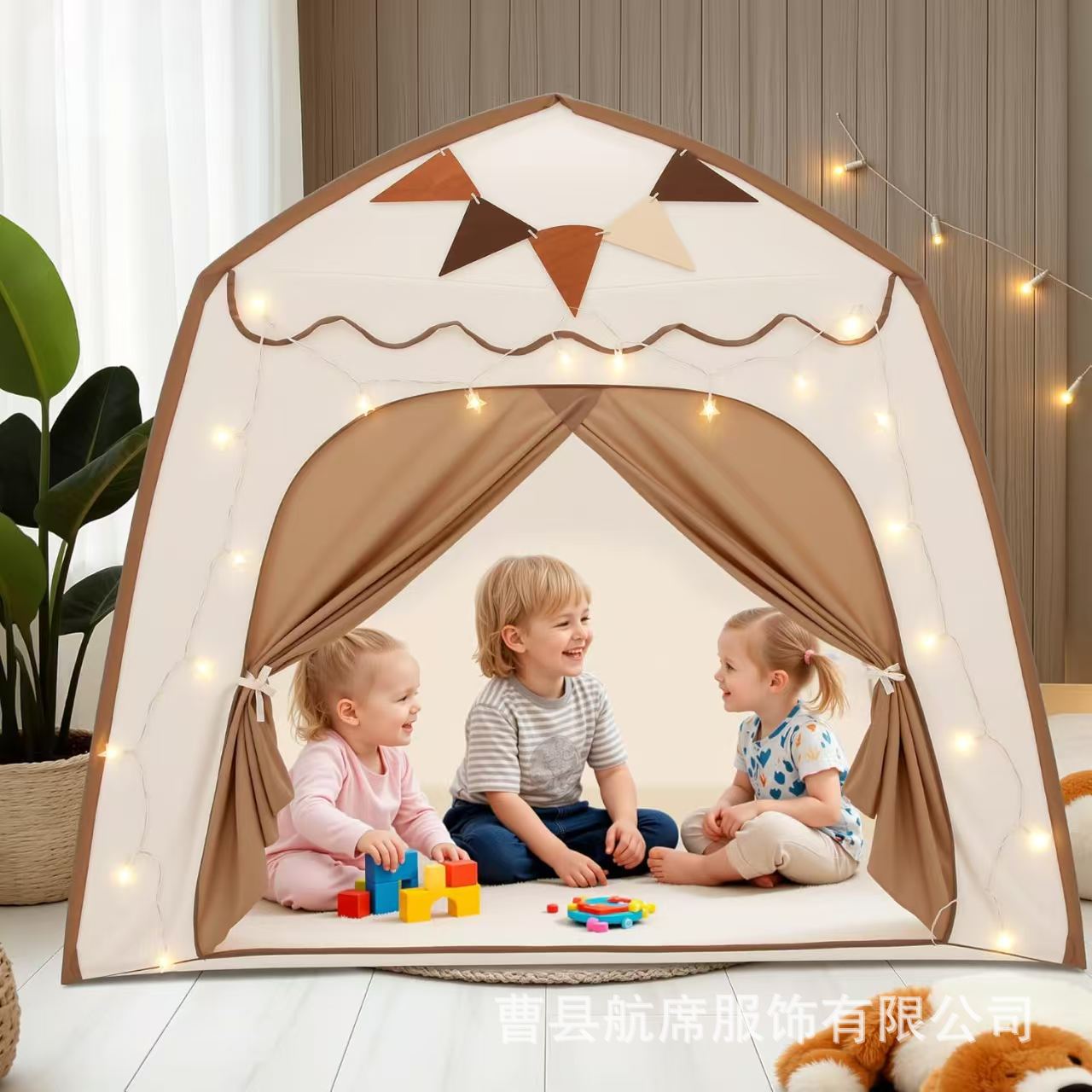 Cross-Border Creative Children's Tent Indoor Girl Castle Toy House Princess Dream House Game Secret Base