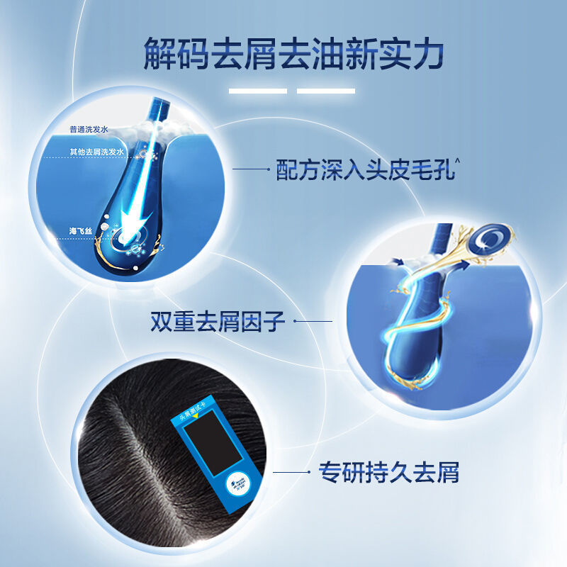 Head and Shoulders Bagged Shampoo, Anti-Dandruff, Anti-Itch, Silky Smooth Shampoo, Small Bag, Travel Size, Genuine Portable Package