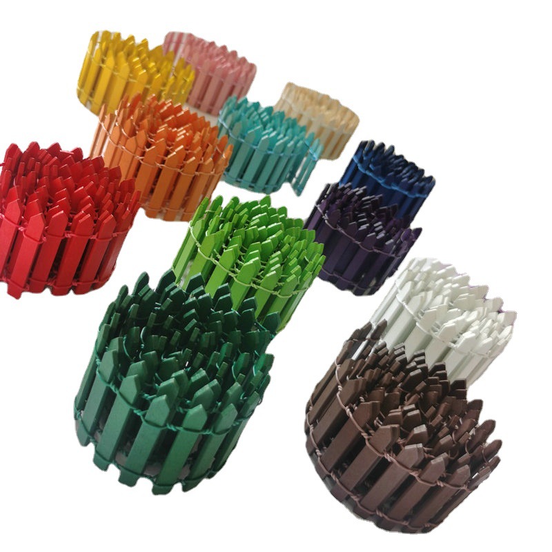 Mini wooden fence multi-color optional mini fence micro plant landscape ornaments shooting props indoor small fence