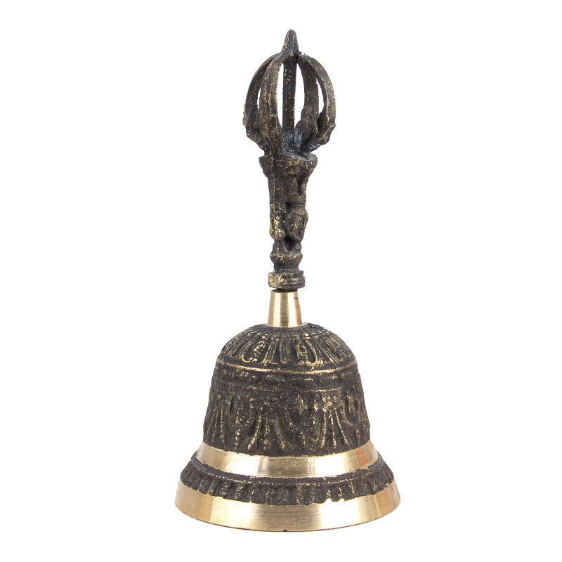 Brass King Kong Bells and Pestles Hand Rattling Bells and Bells French Bells National Musical Instruments Nepal Bronze Bells Ornaments