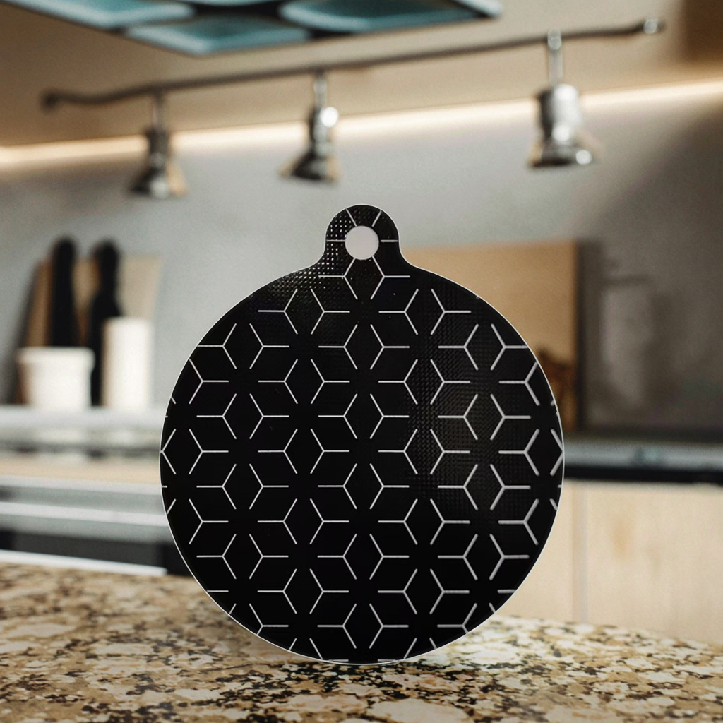 0.4mm Silicone Induction Cooker Mat Dining Table Silicone Placemat Insulated Microwave Oven Mat High Temperature Resistant Food Grade