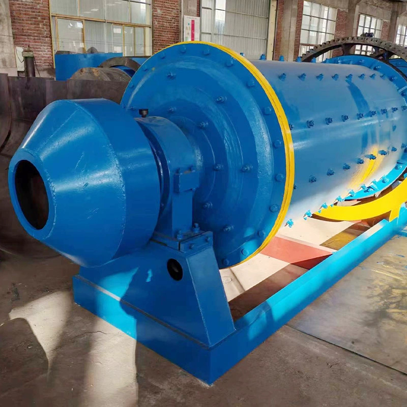 Overflow Type Mineral Ball Mill, Dry and Wet Dual-Use Sand Making, Construction Chemical Cement Grinding Mill, Horizontal Rod Mill