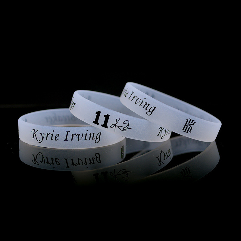 Basketball Nba Football Star Luminous Silicone Bracelet Fan Small Gift Sports Bracelet Souvenir