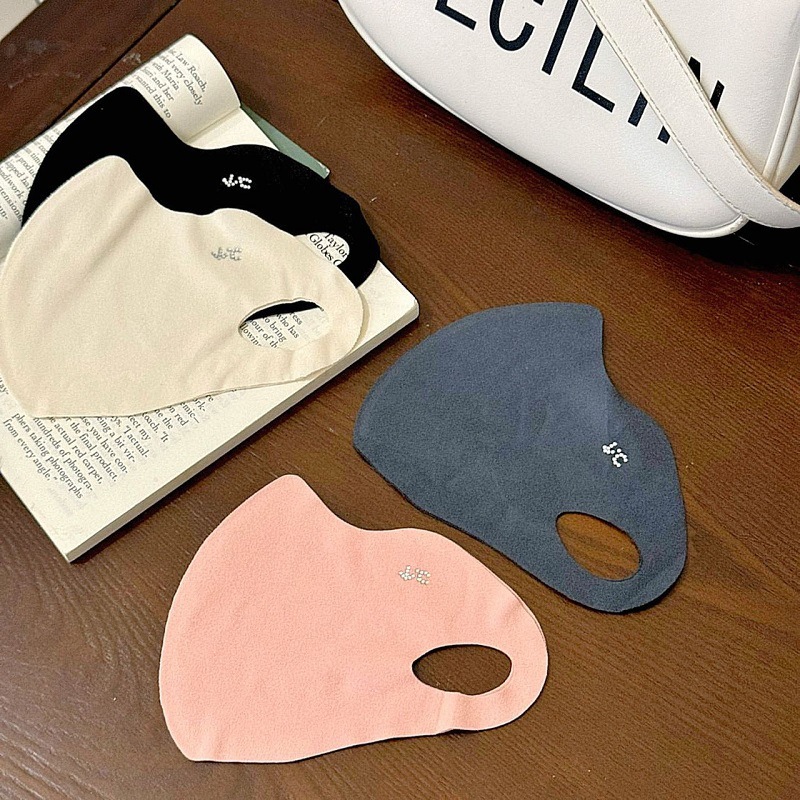 New Autumn and Winter German Velvet Hyaluronic Acid Masks for Men and Women Outdoor Cycling Warm Masks Breathable Windproof and Uv-Proof