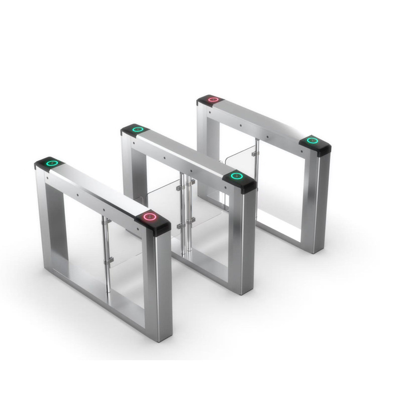 Gym Stainless Steel Turnstile Face Recognition Membership System Pedestrian Gate Source Manufacturer Smart Swing Gate