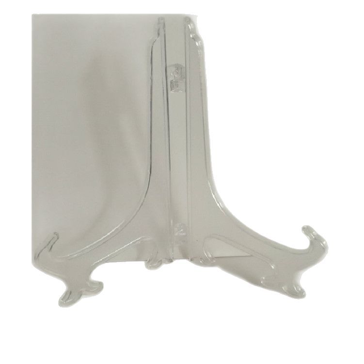 Factory Direct Sales Plastic Transparent Bracket Plastic Photo Frame Bracket Clock Bracket Display Rack Plastic Plate Rack Table